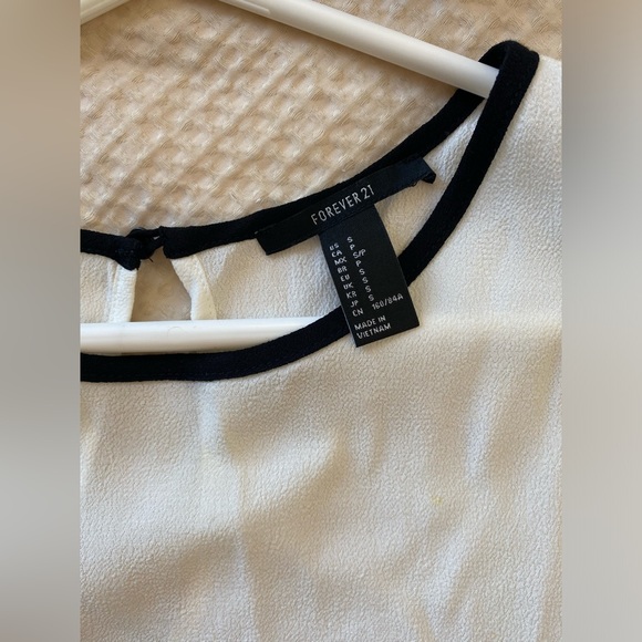 Forever 21 tank top, black panels on side - Picture 3 of 3